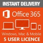 Microsoft Office 365 Account 5 Users / 5TB For 1 Year - Softwarek